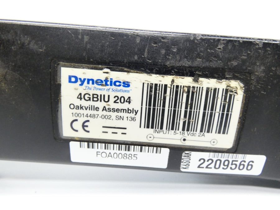 DYNETICS 4GBIU 204 5-18VDC 2A UNMP