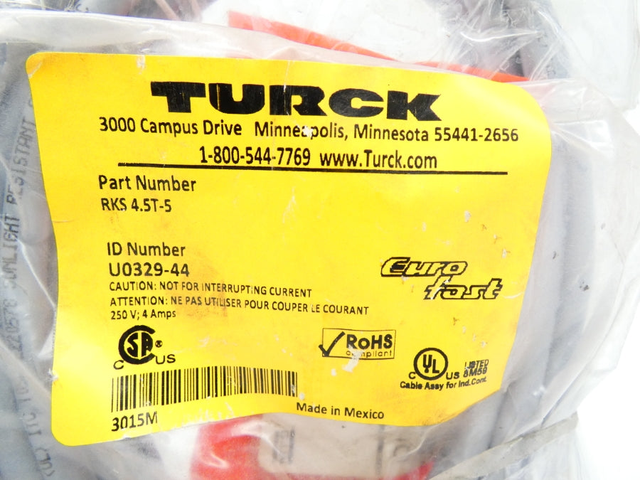 TURCK RKS4.5T-5 U0329-44 NSMP