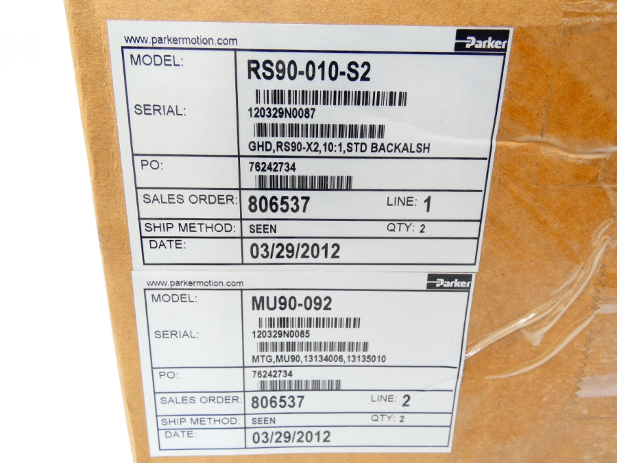 PARKER RS90-010-S2 NSMP