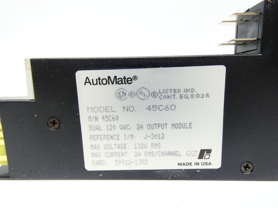 RELIANCE ELECTRIC 45C60 120V 2A NSMP
