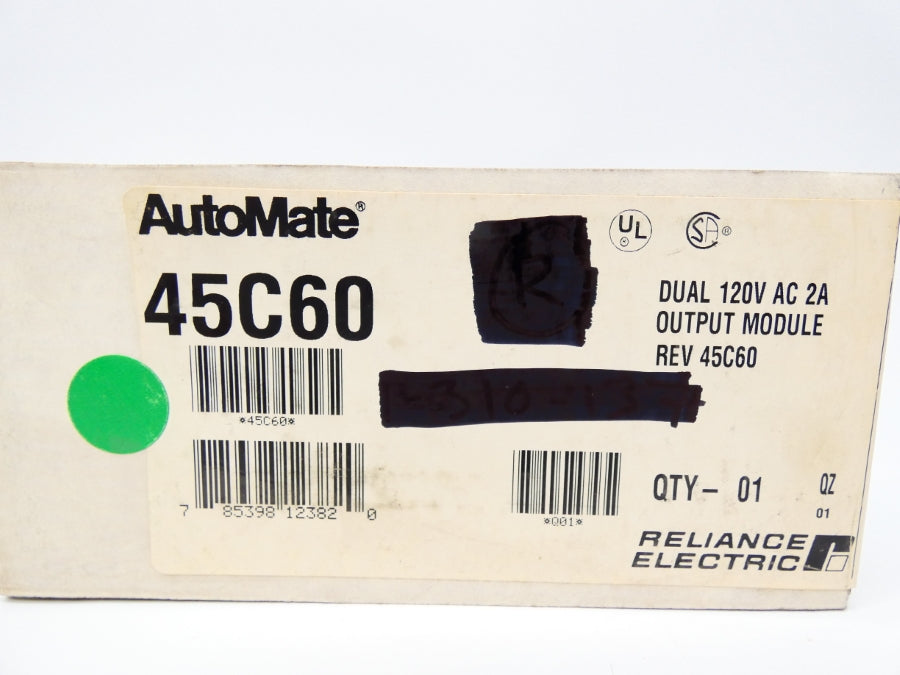 RELIANCE ELECTRIC 45C60 120V 2A NSMP