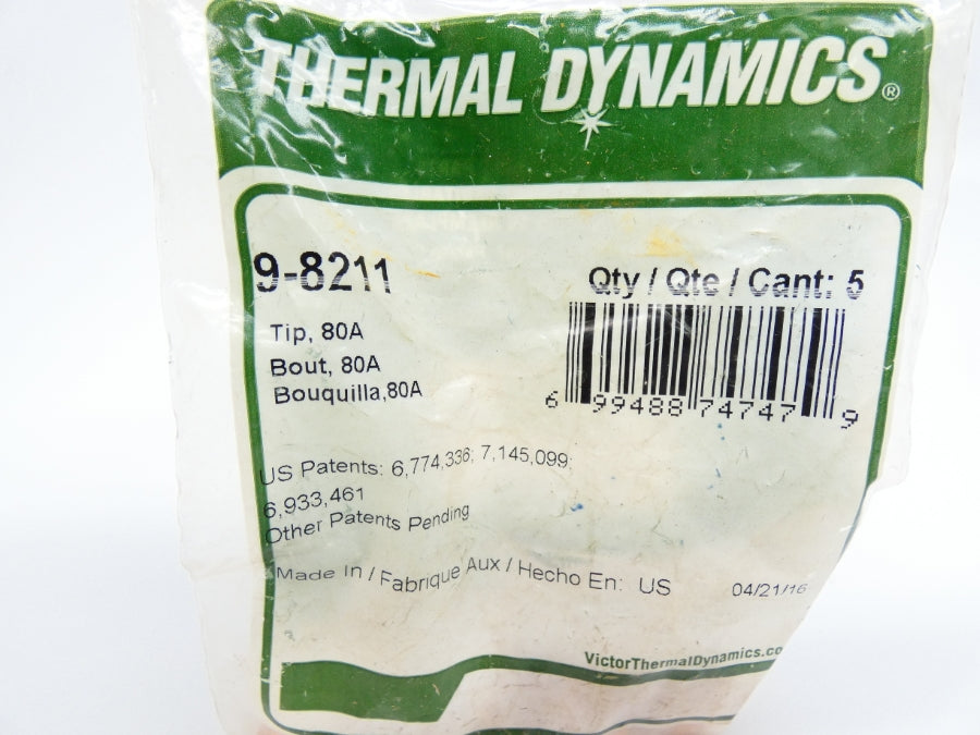 THERMAL DYNAMICS 9-8211 (PKG OF 5) NSMP
