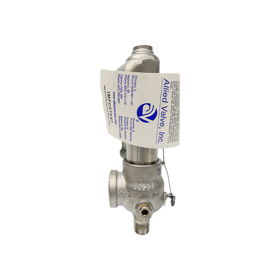 KUNKLE VALVE 911BDCM06AJE 70PSI 1/2" NSNP