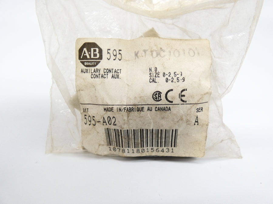 INDUSTRIAL SPARE PART 595-A02 SER. A NSMP