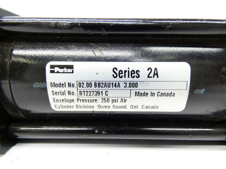 PARKER 02.00BB2AU14A3.000 SER. 2A 250PSI NSNP