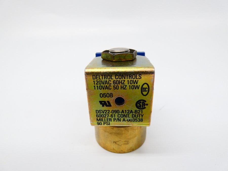 DELTROL CONTROLS DSV22-090-A12A-B21 110/120VAC NSNP