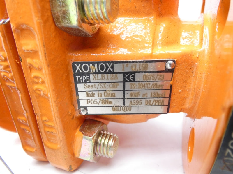 XOMOX XLB12A 120PSI 1" NSNP