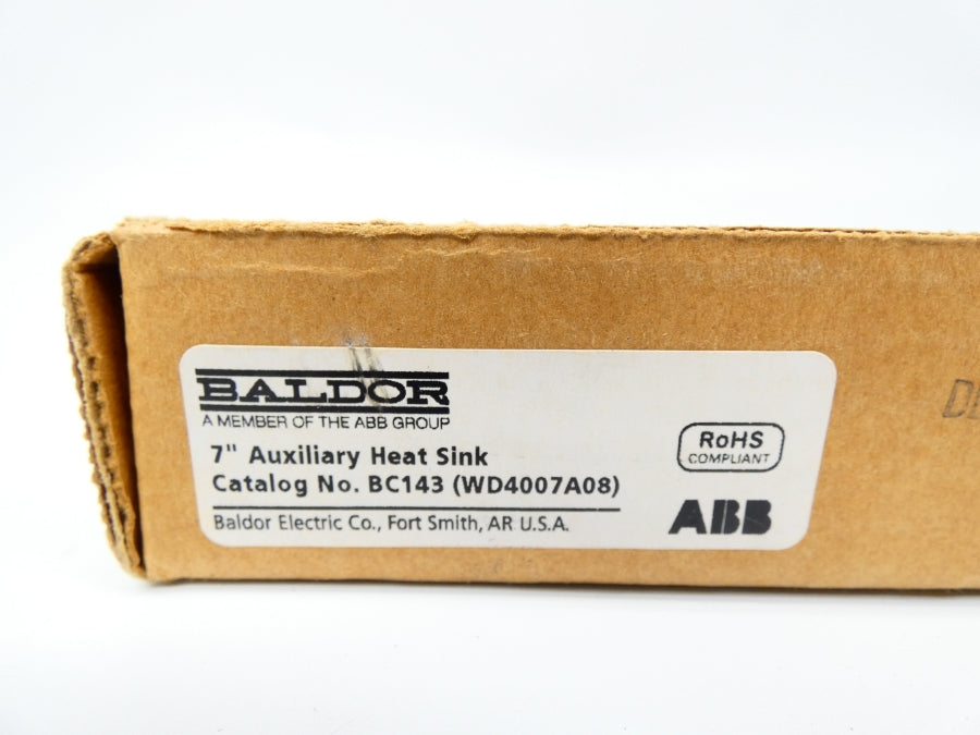 BALDOR BC143 WD4007A08 NSMP