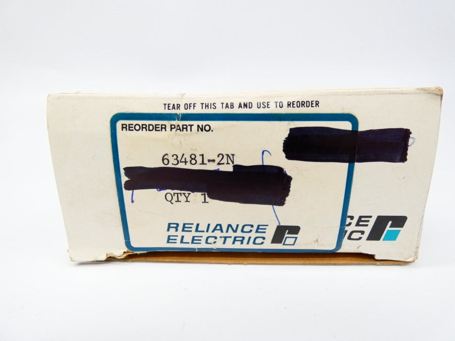 RELIANCE ELECTRIC 63481-2N NSMP