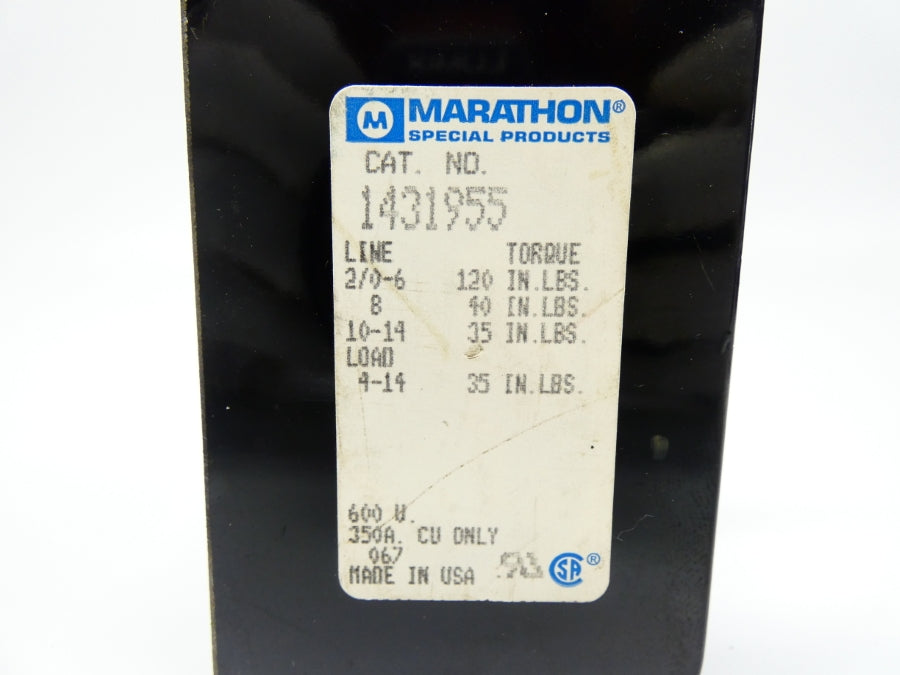 MARATHON 1431955 600V 350A NSNP