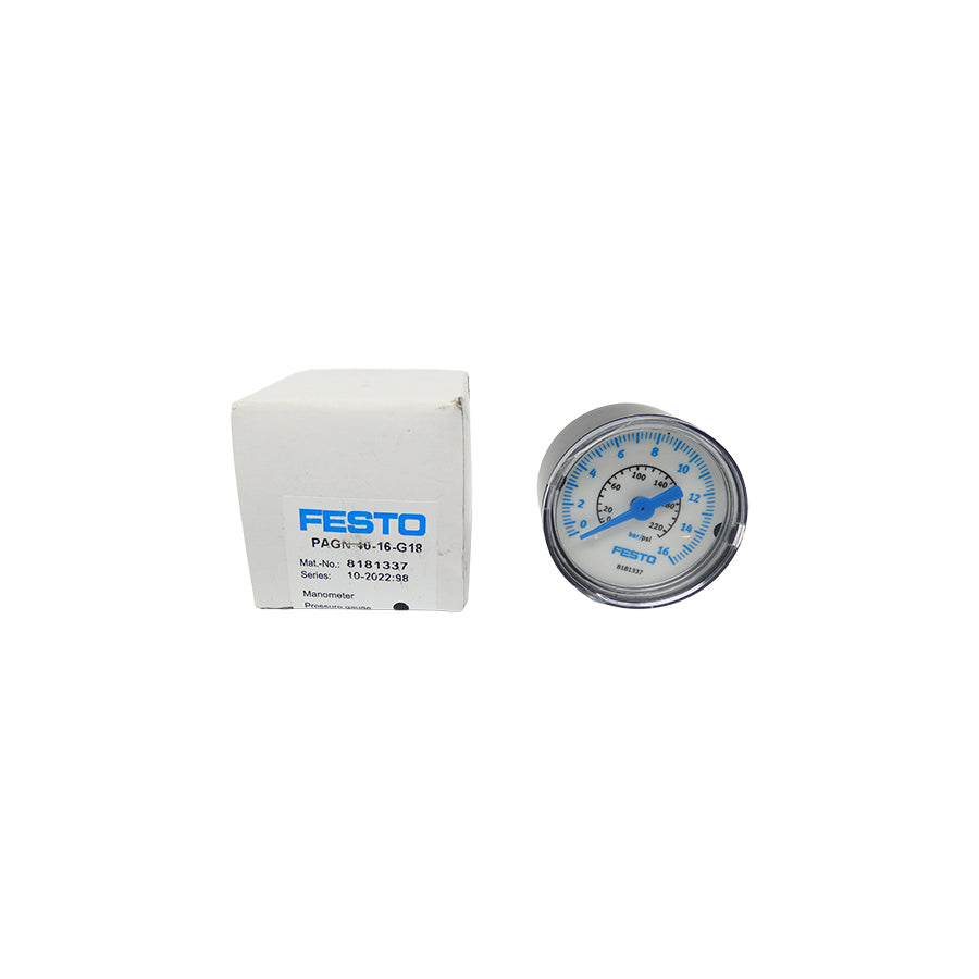FESTO PAGN-40-16-G18 8181337 0-220PSI NSMP