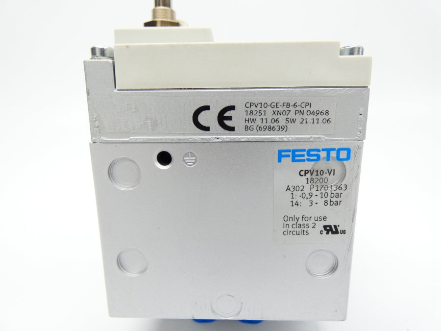 FESTO CPV10-VI CPV10-GE-FB-6-CPI NSNP