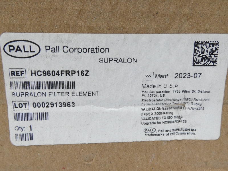 PALL HC9604FRP16Z NSMP