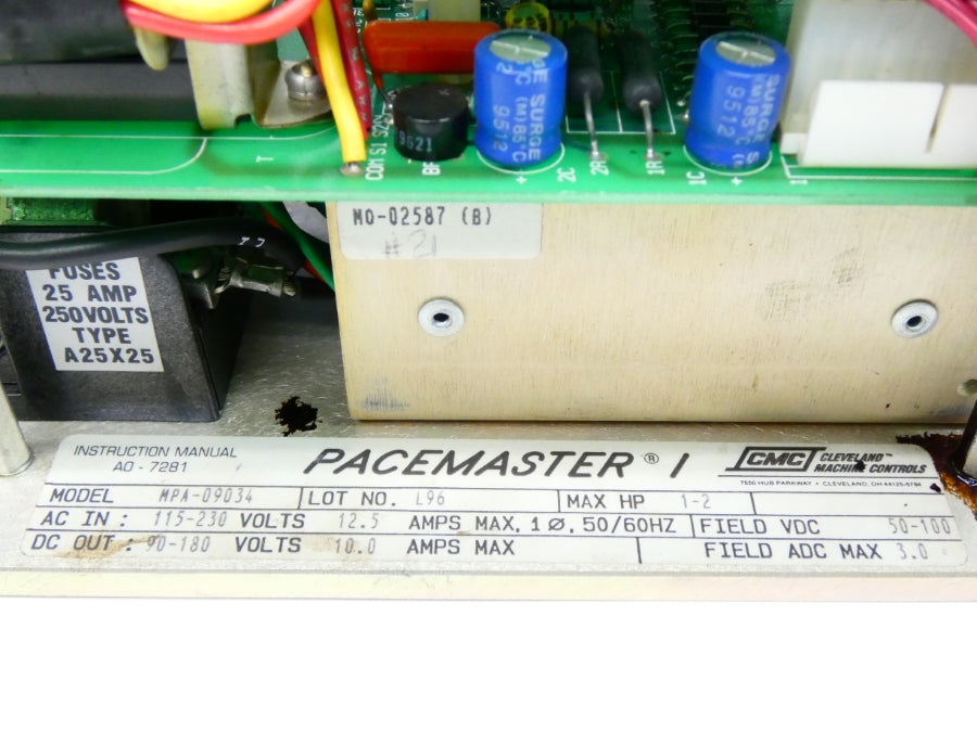 CMC MPA-09034 115-230V 12.5A UNMP
