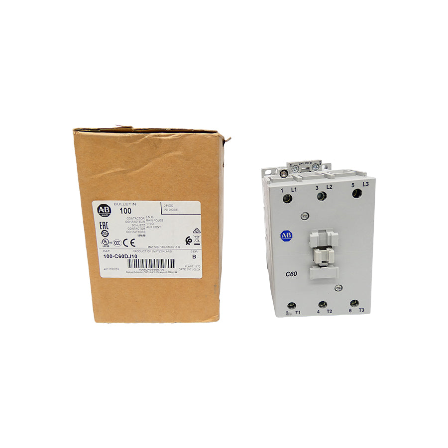INDUSTRIAL SPARE PART 100-C60DJ10 SER. B 24VDC 100A (BR/WH) NSMP