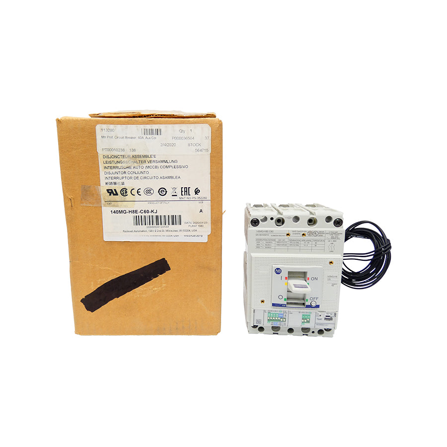 INDUSTRIAL SPARE PART 140MG-H8E-C60-KJ SER. A 480V 60A NSMP