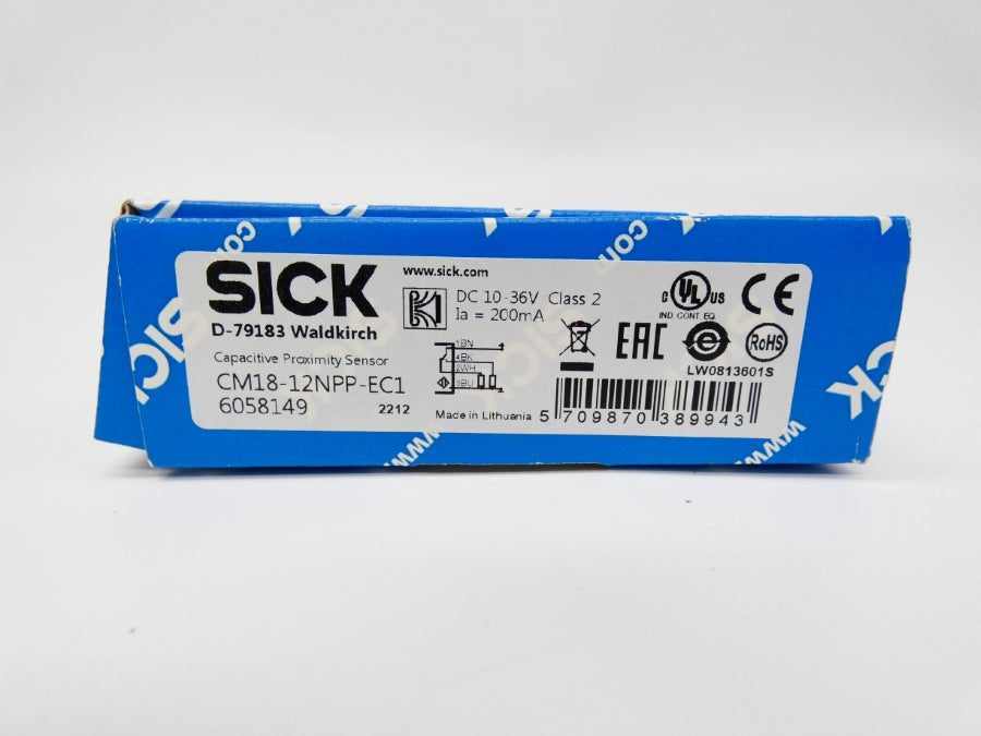 SICK CM18-12NPP-EC1 6058149 10-36V NSMP