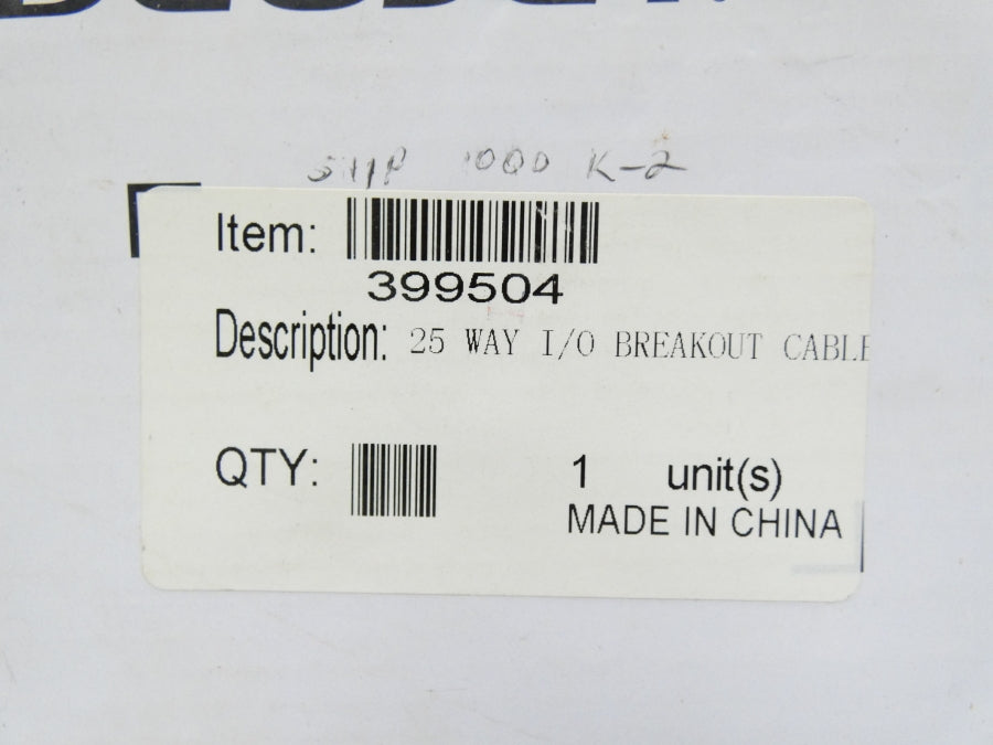 INDUSTRIAL SPARE PART 399504 NSFS