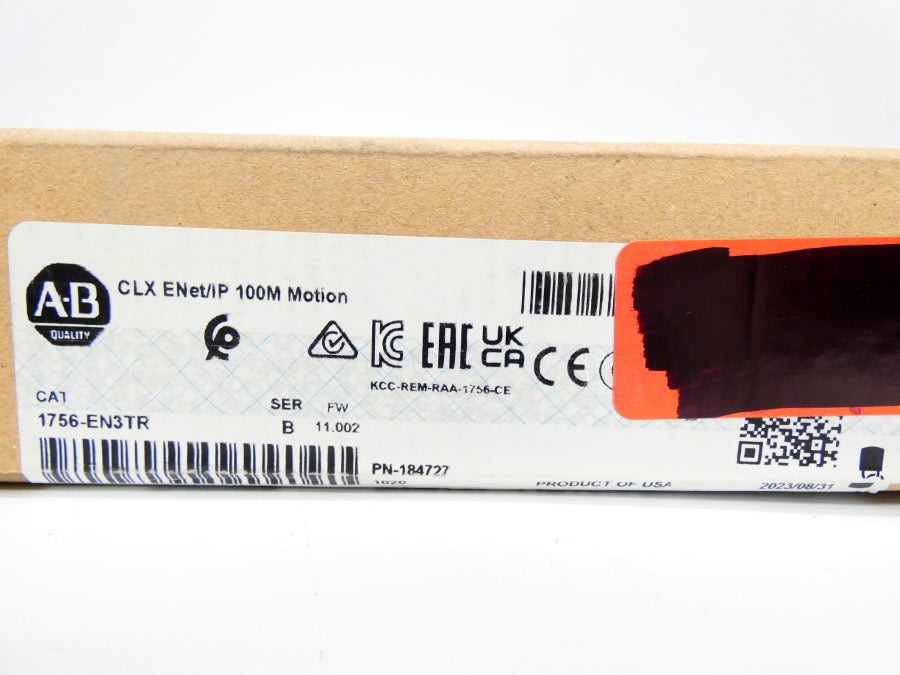 INDUSTRIAL SPARE PART 1756-EN3TR SER. B F/W 11.002 DATE: 2023 NSFS