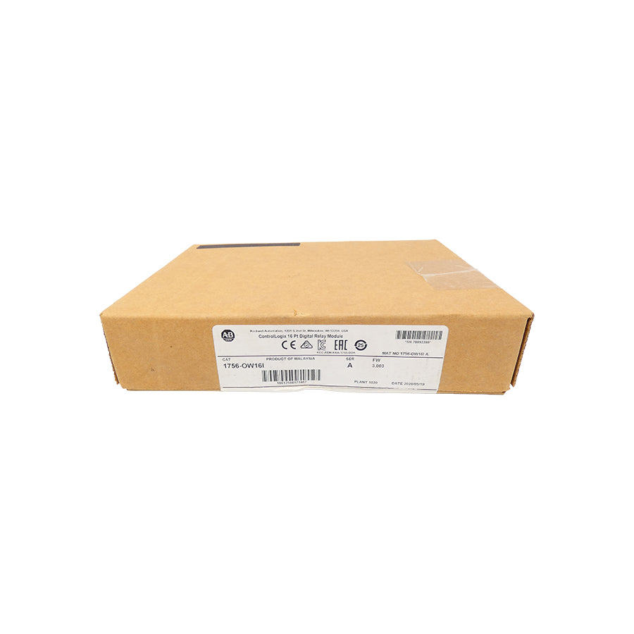 INDUSTRIAL SPARE PART 1756-OW16I SER. A F/W 3.003 DATE: 2020 NSFS