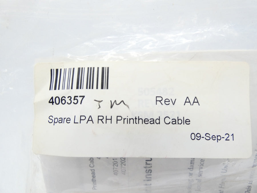 INDUSTRIAL SPARE PART 406357 REV. AA NSMP