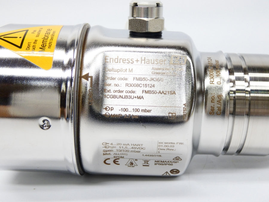 ENDRESS+HAUSER FMB50-JK36/0 FMB50-AA21SA1CGBUNJB3U+MA 11.5-45VDC NSNP