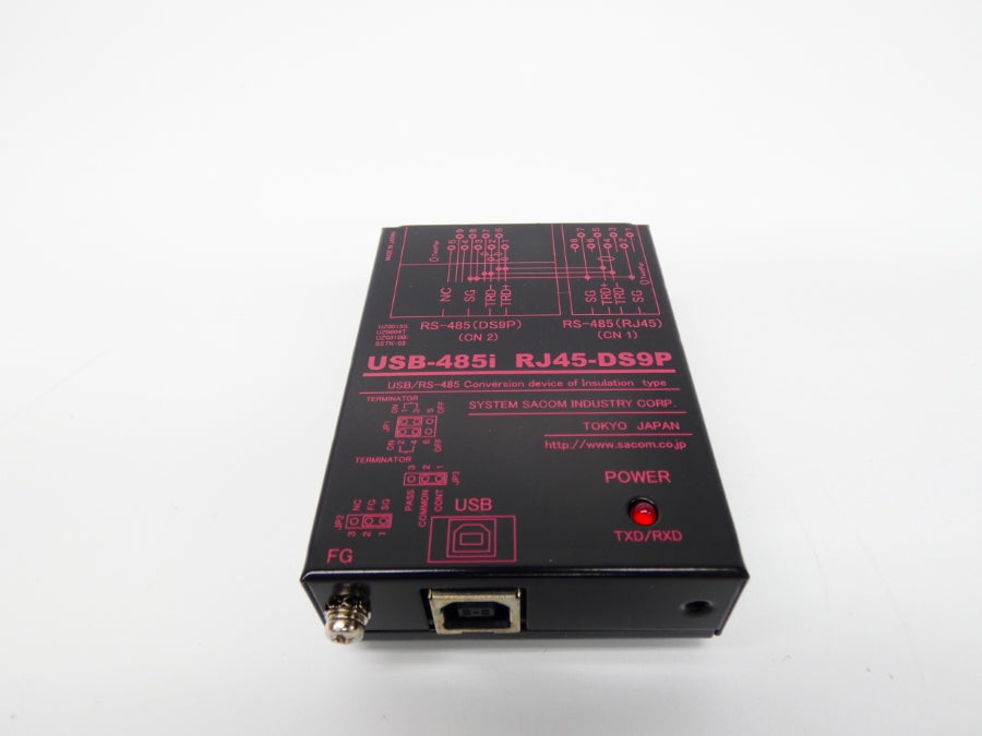 SYSTEM SACOM USB-485I RJ45-DS9P NSMP