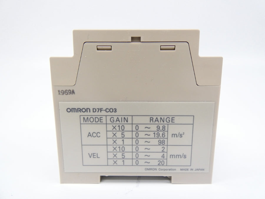 OMRON D7F-C03 12-24VDC UNMP