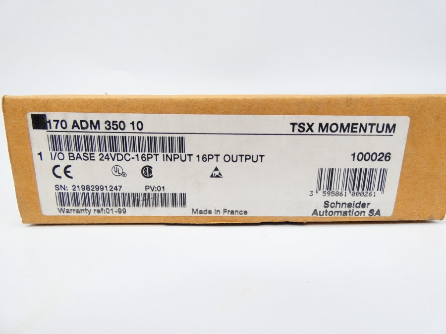 SCHNEIDER AUTOMATION 170ADM35010 24VDC NSMP