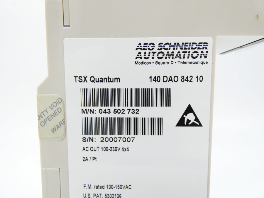 SCHNEIDER AUTOMATION 140DAO84210 100-230V NSMP