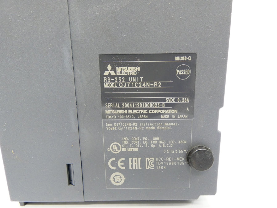MITSUBISHI QJ71C24N-R2 5VDC 0.26A UNMP