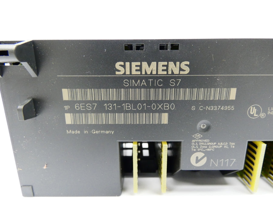 SIEMENS 6ES7131-1BL01-0XB0 VER. 01 24VDC NSMP