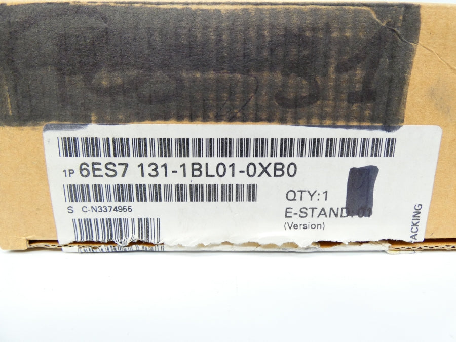 SIEMENS 6ES7131-1BL01-0XB0 VER. 01 24VDC NSMP