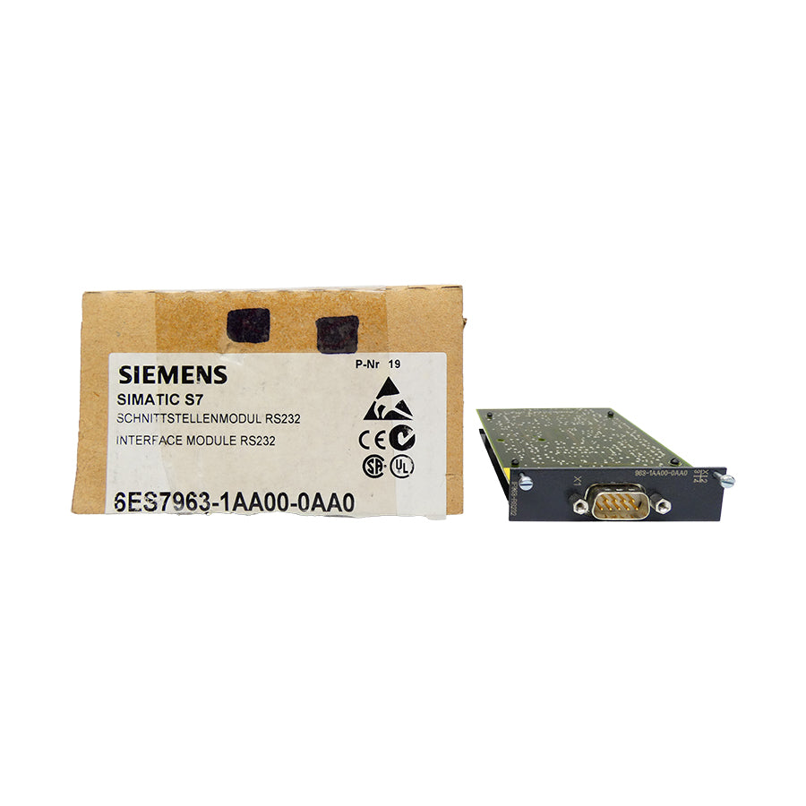SIEMENS 6ES7963-1AA00-0AA0 VER. 01 NSMP