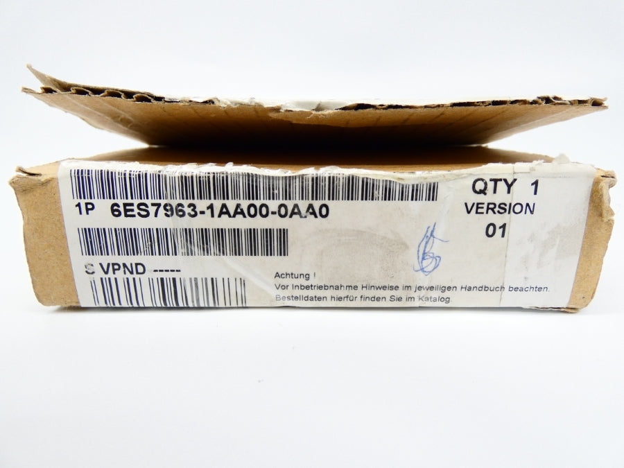 SIEMENS 6ES7963-1AA00-0AA0 VER. 01 NSMP