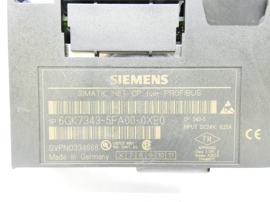 SIEMENS 6GK7343-5FA00-0XE0 24VDC (AS IS) UNMP