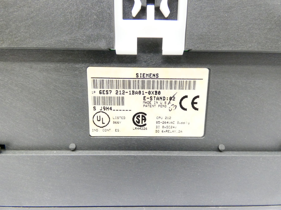 SIEMENS 6ES7212-1BA01-0XB0 85-264VAC UNMP