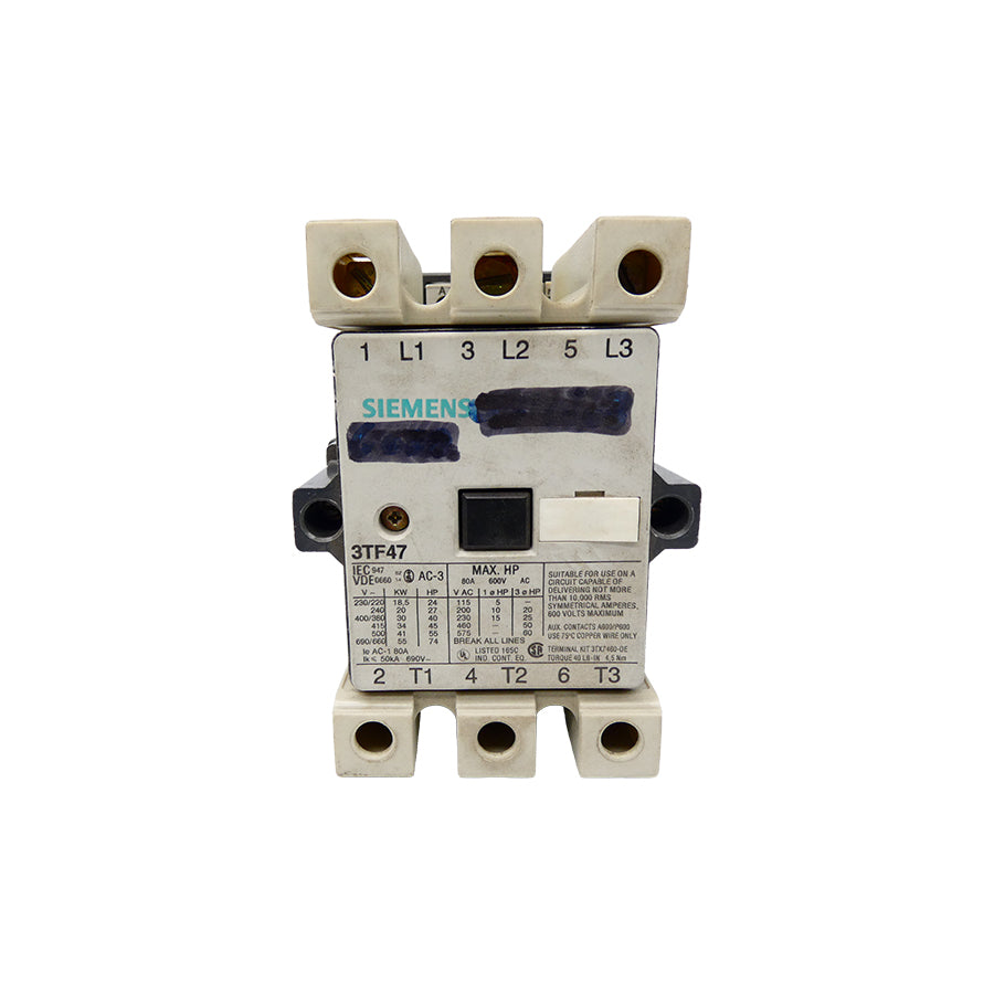 SIEMENS 3TF47 220/264V UNMP