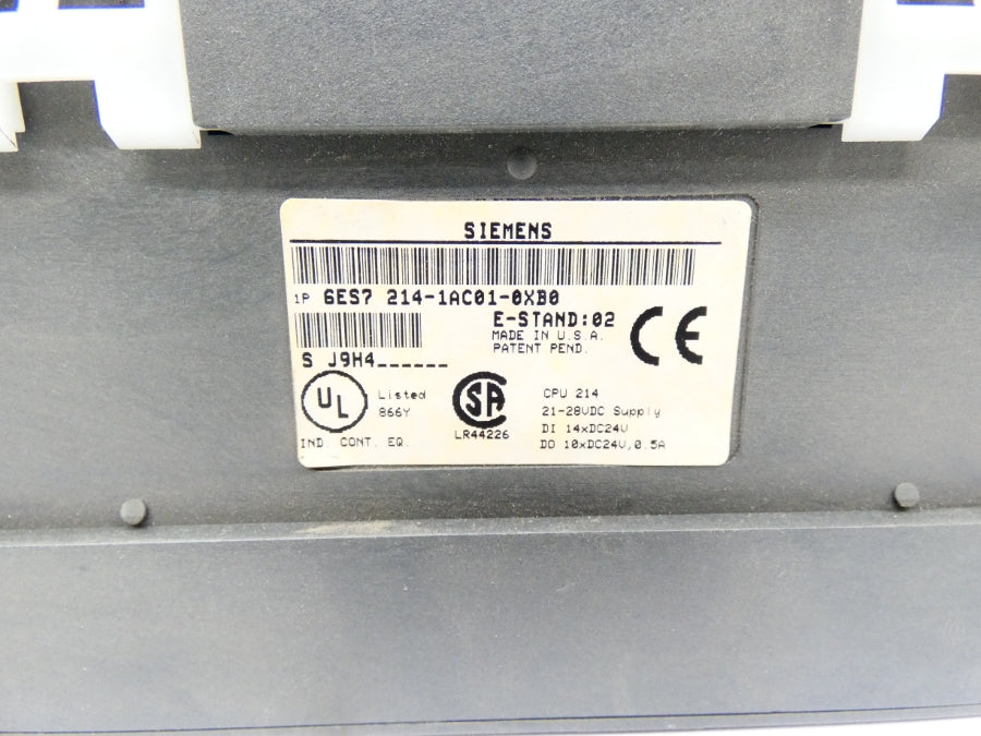 SIEMENS 6ES7214-1AC01-0XB0 UNMP