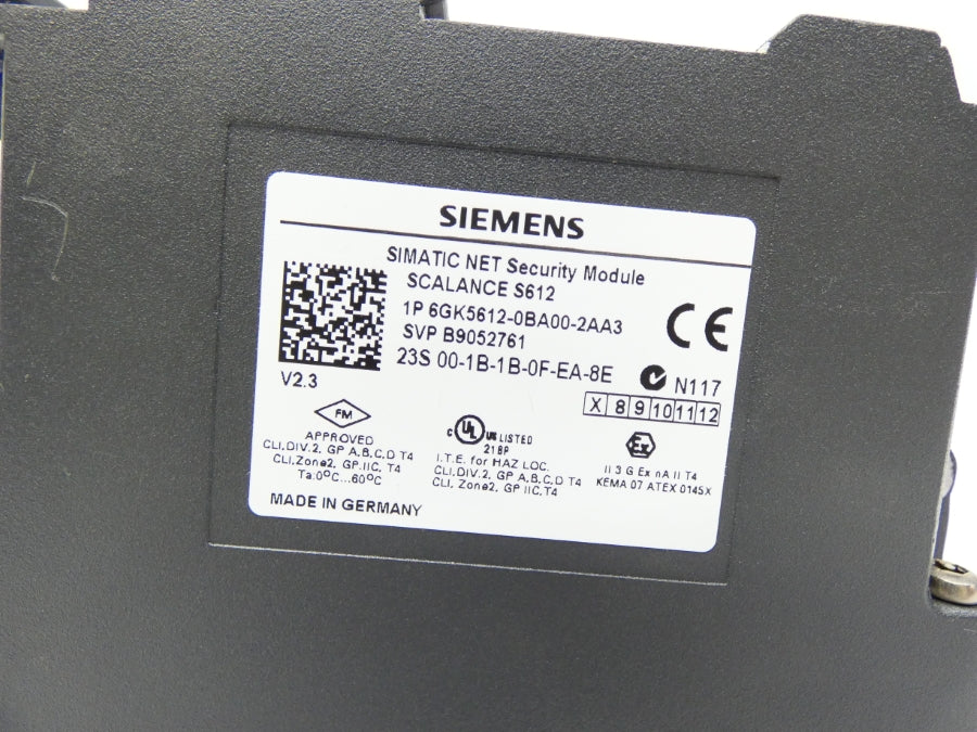 SIEMENS 6GK5612-0BA00-2AA3 24VDC 0.25A UNMP