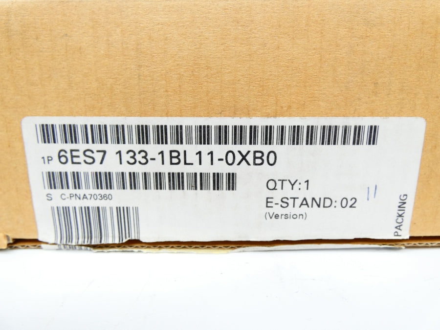 SIEMENS 6ES7133-1BL11-0XB0 VER. 02 24VDC 0.5A NSMP
