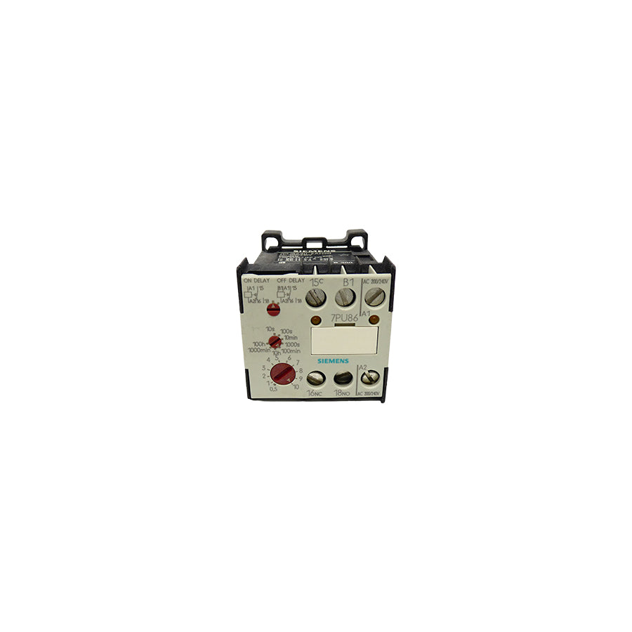 SIEMENS 7PU8640-2AN20 200/240V 3A 10S-10H UNMP