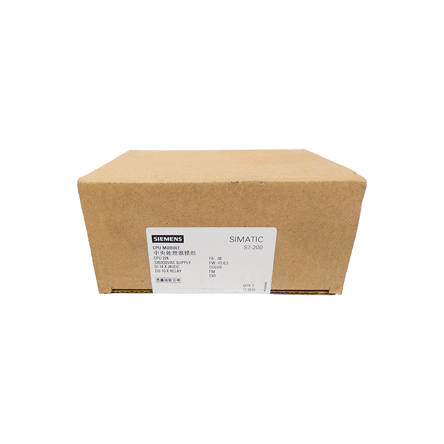 SIEMENS 6ES7214-1BD23-0XB0 F/W 2.0.2 VER. 08 120/230VAC NSFS