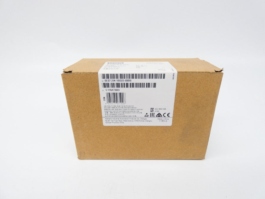 SIEMENS 6ES7214-1BD23-0XB0 F/W 2.0.2 VER. 08 120/230VAC NSFS