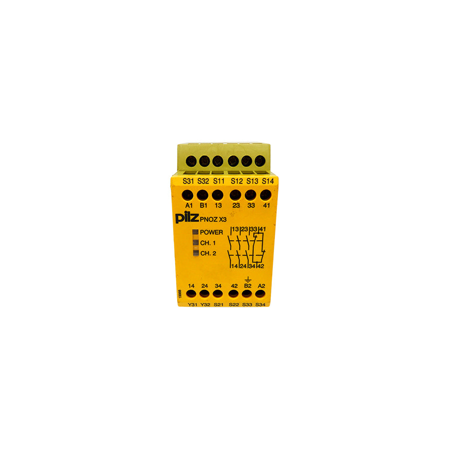 PILZ PNOZX324VAC24VDC3N/01N/C1S0 774310 24V 8A UNMP