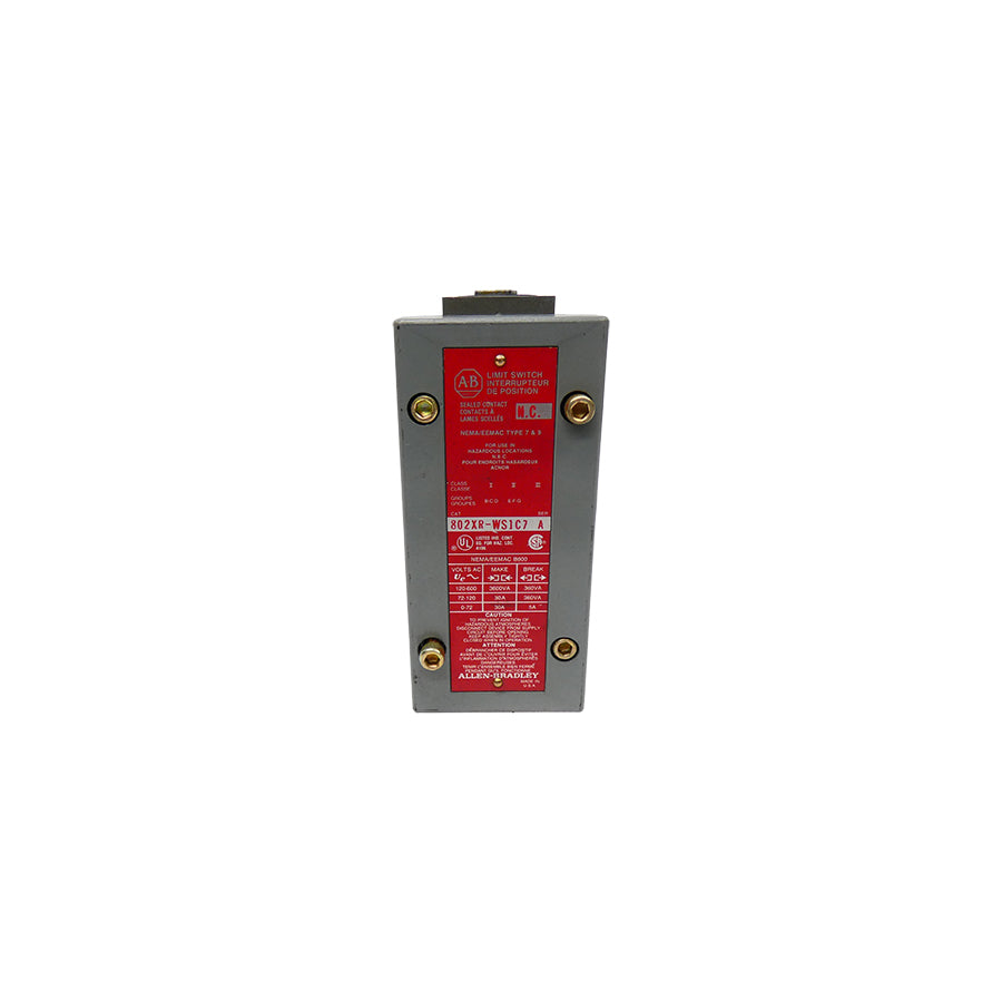 INDUSTRIAL SPARE PART 802XR-WS1C7 SER. A 120-600V 30A (AS PICTURED) UNMP