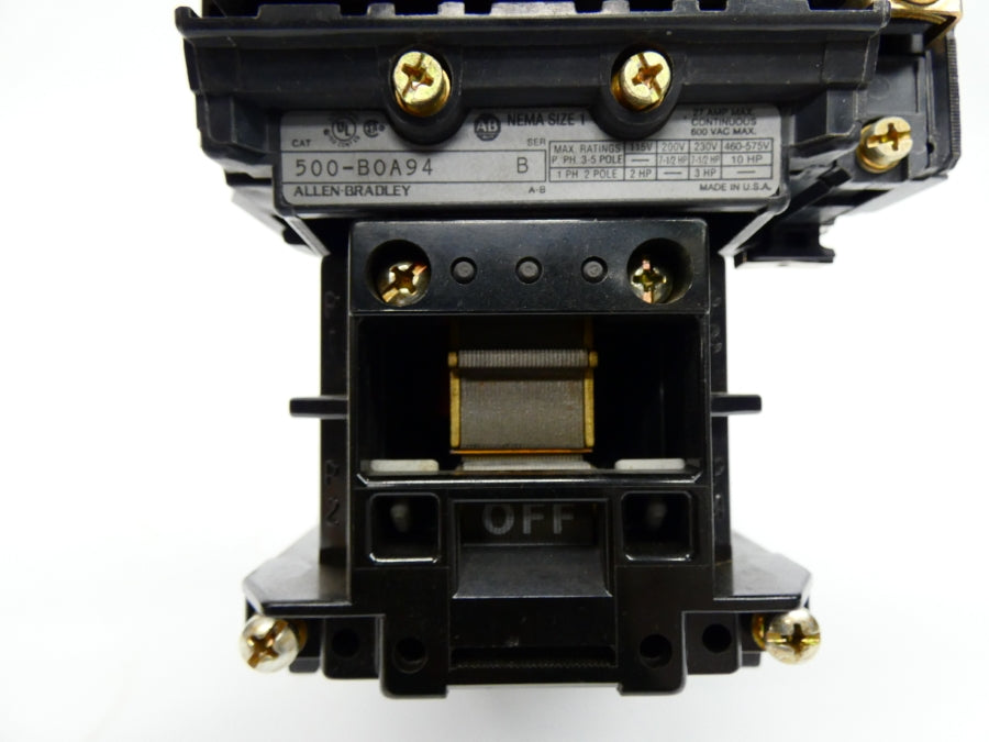 INDUSTRIAL SPARE PART 500-BOA94 SER. B 220/230-240V 27A (BR/WH) NSMP