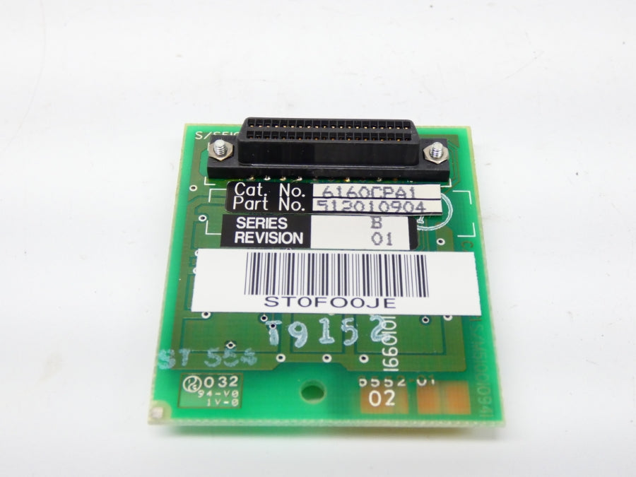 INDUSTRIAL SPARE PART 6160CPA1 SER. B REV. 01 NSMP