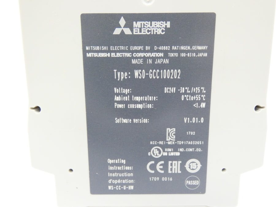 MITSUBISHI WS0-GCC100202 24VDC UNMP