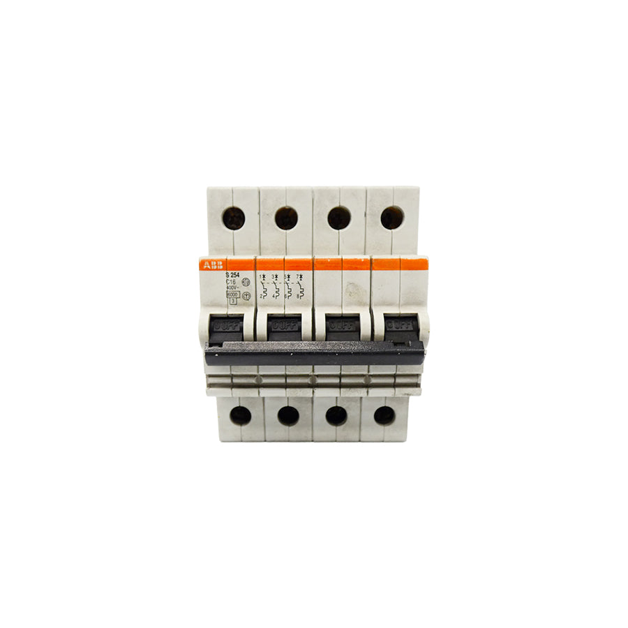 ABB S254-C16 400VAC 16A UNMP